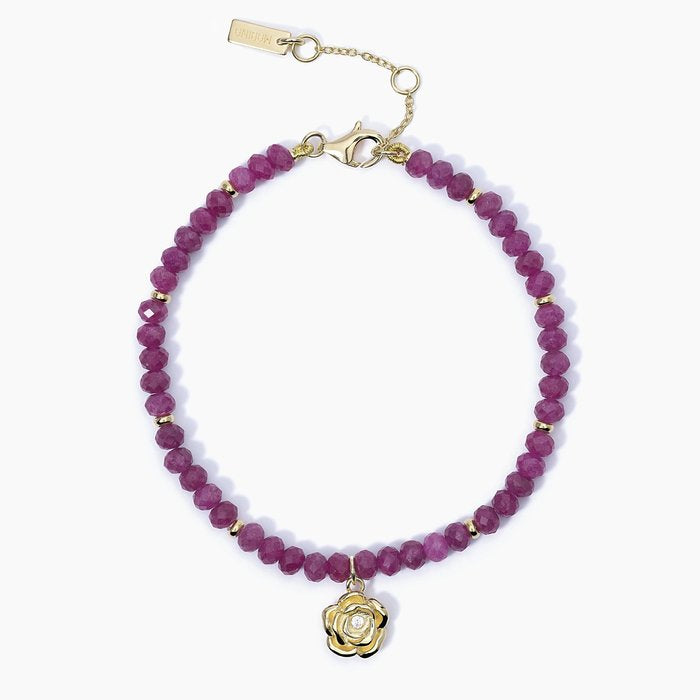 LA VIE EN ROSE Ruby Bracelet