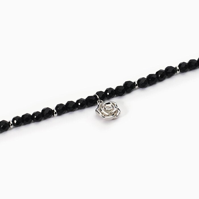 Black Agate Bracelet LA VIE EN ROSE