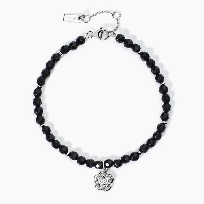 Black Agate Bracelet LA VIE EN ROSE