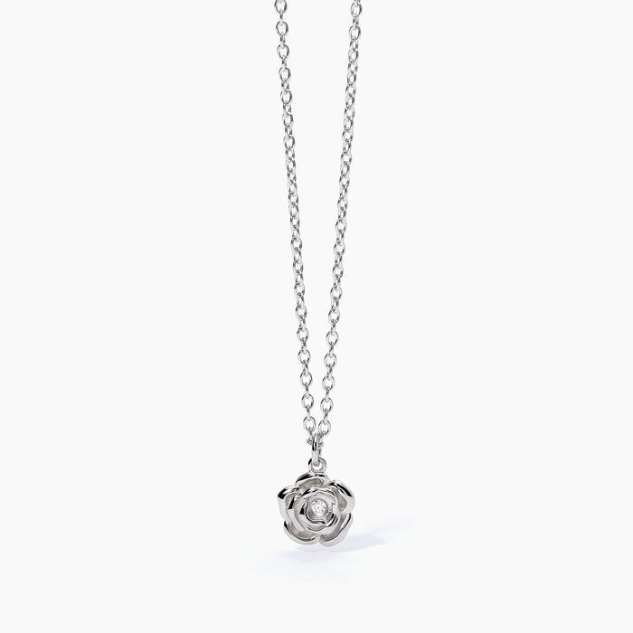 Collier pendentif LA VIE EN ROSE