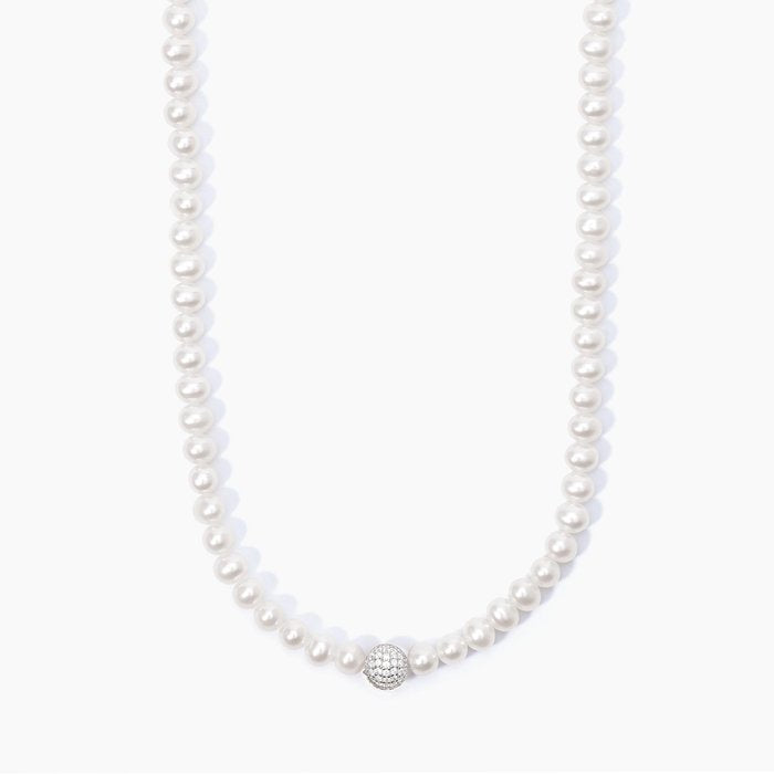 Collier ras du cou en perles MAMMA MIA