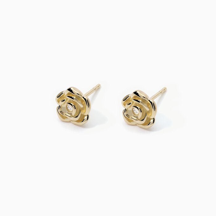 LA VIE EN ROSE Boucles d'oreilles Rose Doré