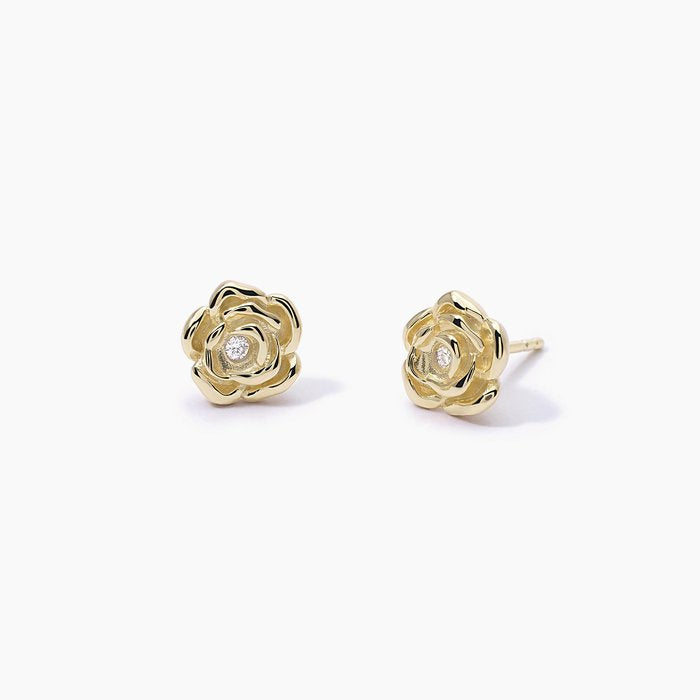 LA VIE EN ROSE Boucles d'oreilles Rose Doré