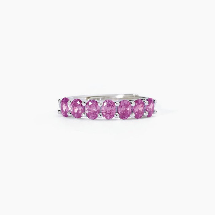 FESTIVAL synthetic tourmaline silver ring