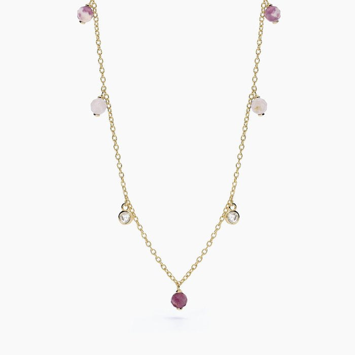 Collana con tormalina VIVA LA VIDA
