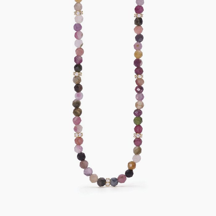 CODE COULEUR du tour de cou en tourmaline