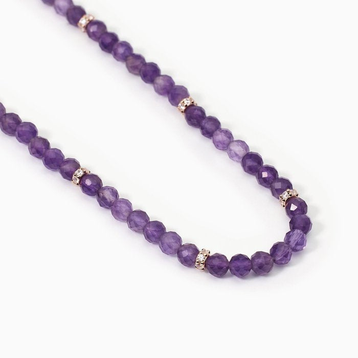 Girocollo con ametista COLOR CODE
