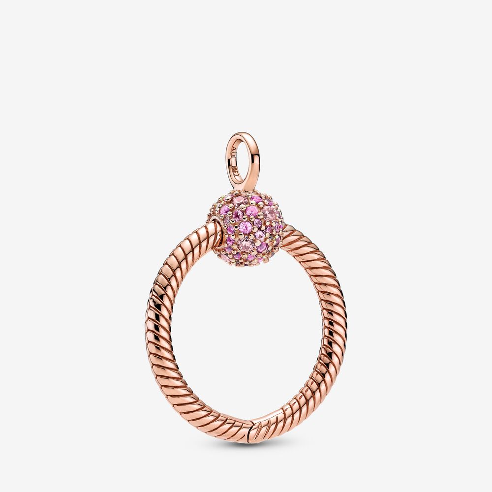Pendente Pandora O piccolo con pavé - Pandora Moments
