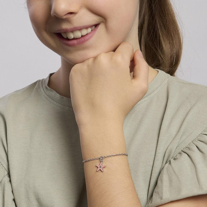 Bracelet étoile de mer émaillée MARINA en argent