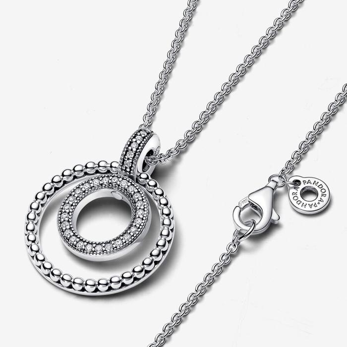 Collana con Pavé e Sfere