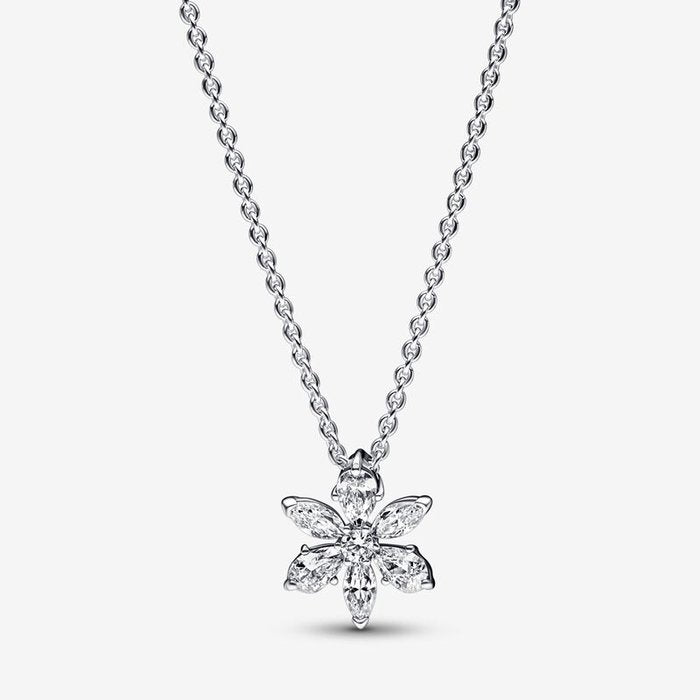 Herbarium Pendant Necklace Bright Flower