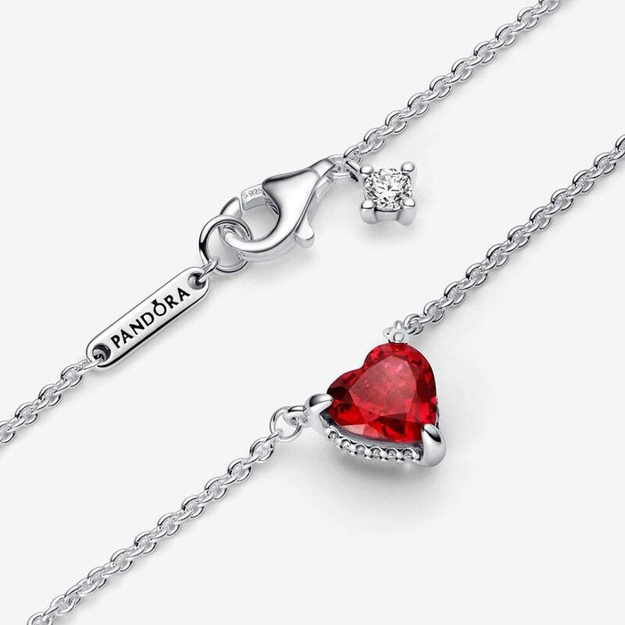 Red Heart Necklace