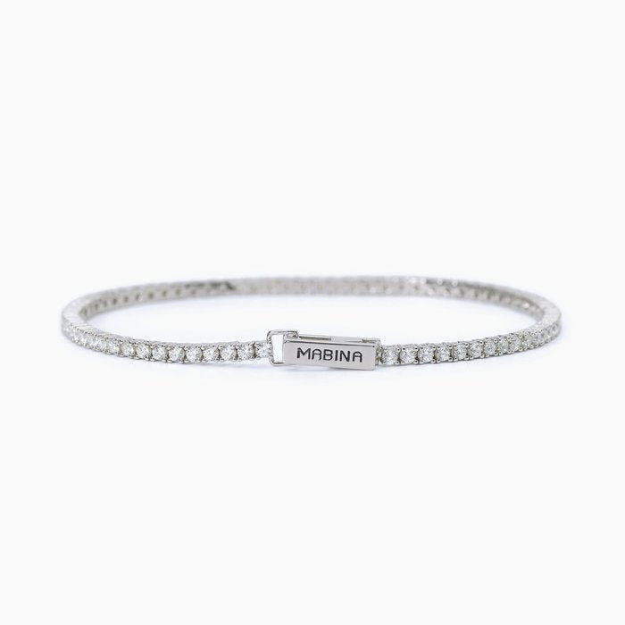 Bracelet tennis homme avec zircone blanche TENNIS CLUB