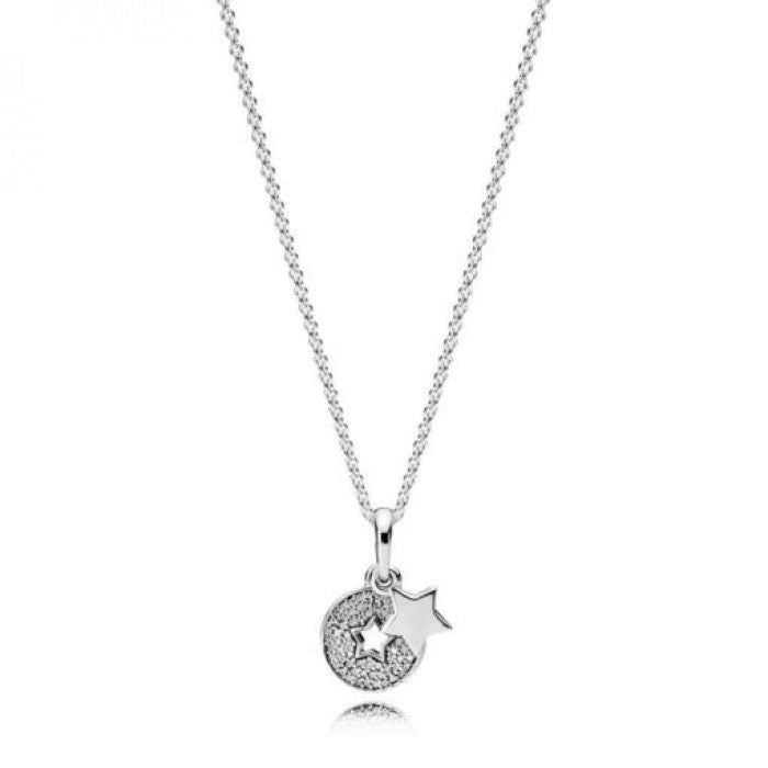 Collana pendente celebrazioni di stelle