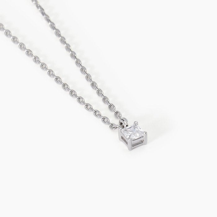 Collana in argento con punto luce PUNTO DI VISTA