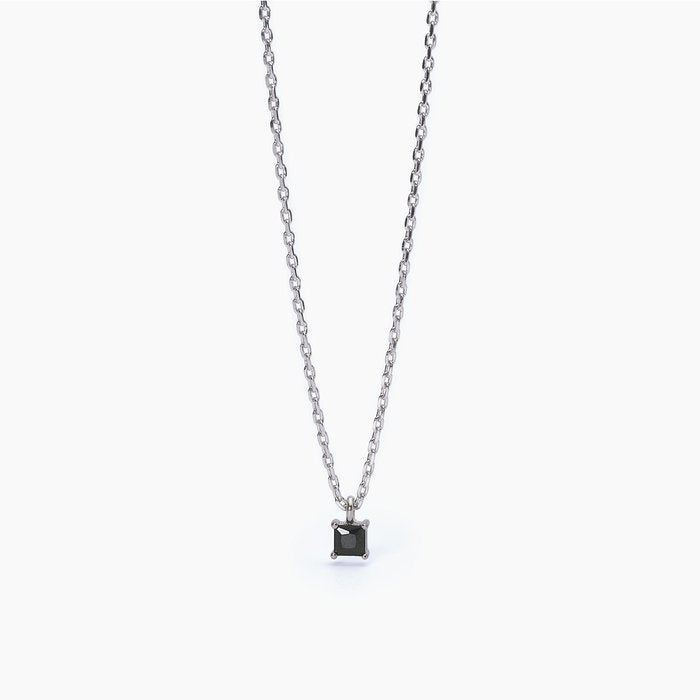 Collana uomo in argento con pendente PUNTO DI VISTA