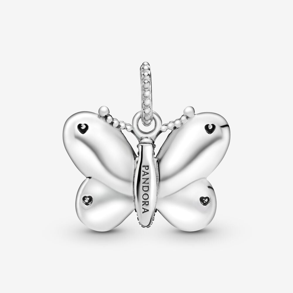 Butterfly Pendant with pavé