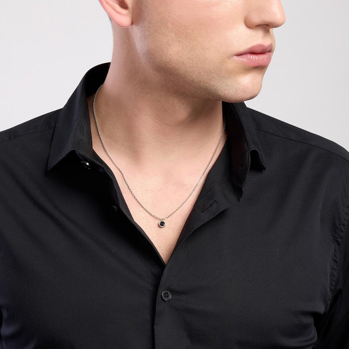 Collier en argent avec pendentif BRIGHT
