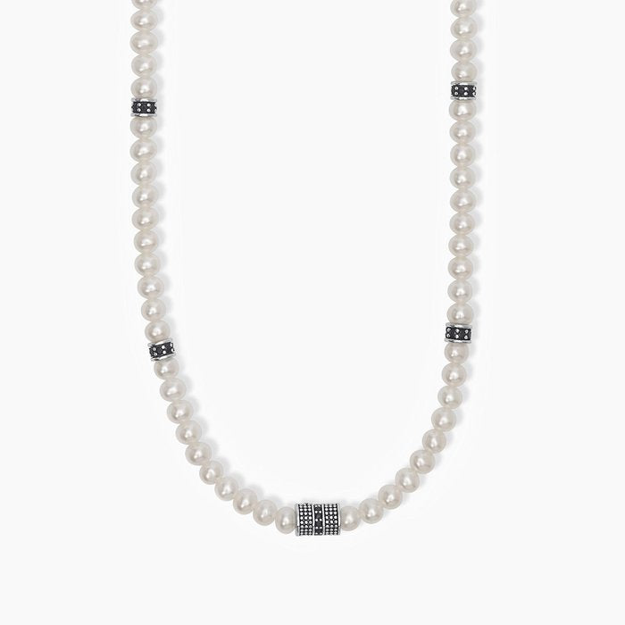 Collier en argent avec perles de culture YOUNG REBEL