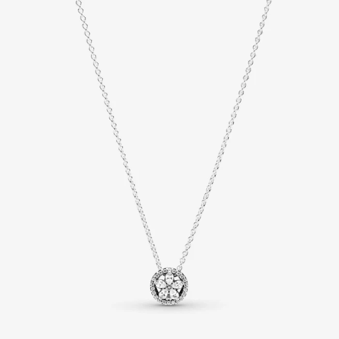 Collana Fiocco di neve scintillante