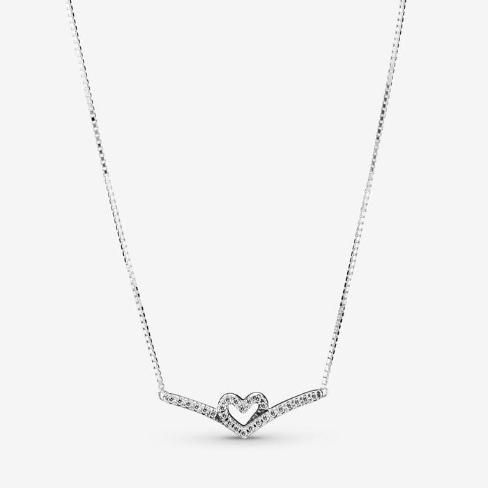 Collana Cuore Desiderio Scintillante