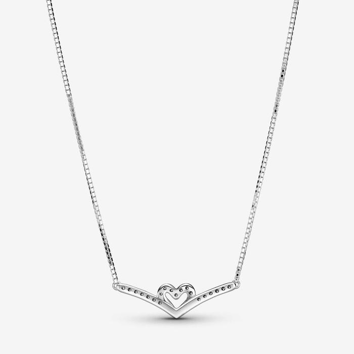 Collana Cuore Desiderio Scintillante