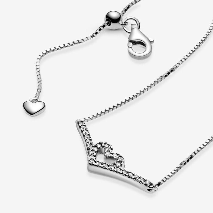 Collana Cuore Desiderio Scintillante