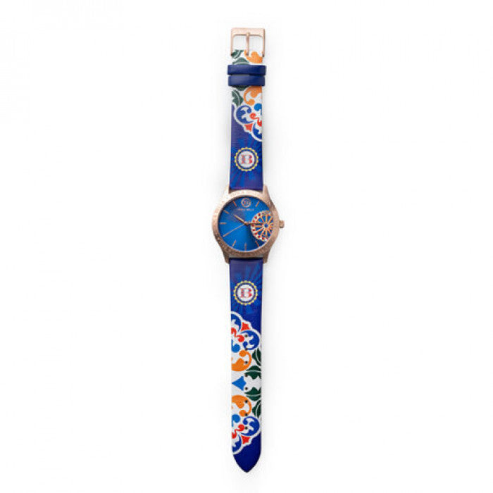 Orologio Ruota blu