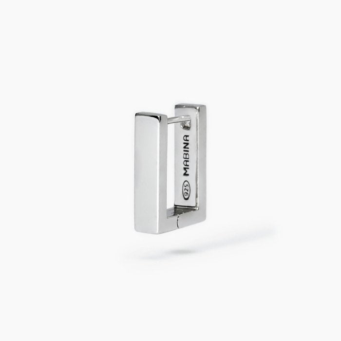 MONOMANIA Silver Rectangular Earring