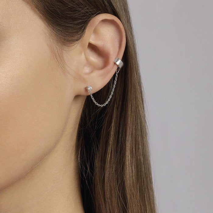 Boucle d'oreille manchette avec lobe LIVELY SPIRITO