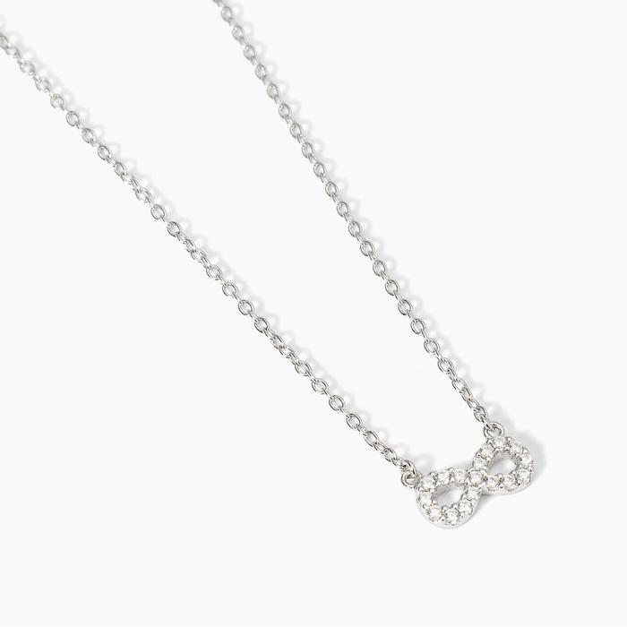 ENDLESS Infinity Pendant Silver Choker