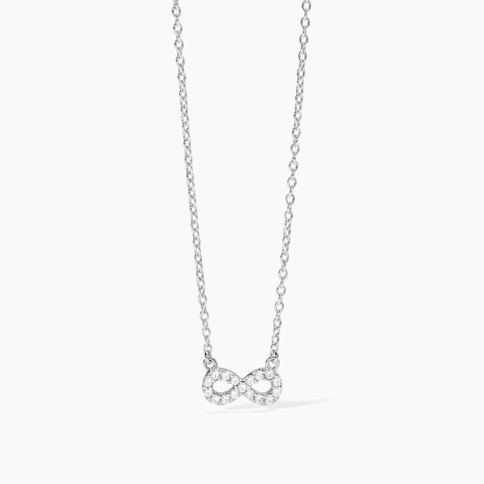 ENDLESS Infinity Pendant Silver Choker
