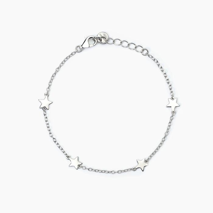 Bracelet en argent avec petites étoiles STELLA STELLINA