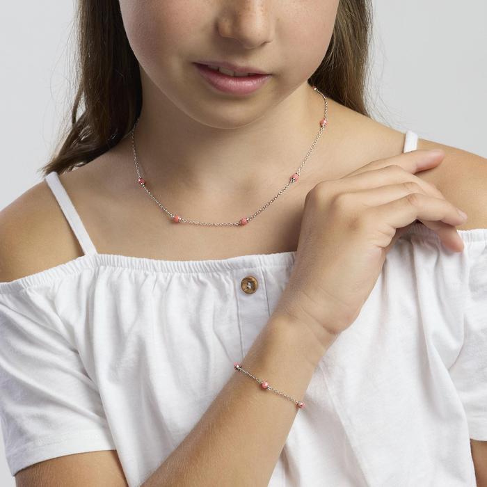 Girocollo in argento con corallo DREAM STONE