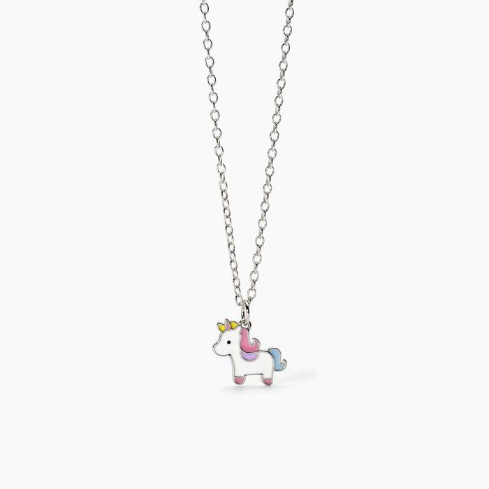 Girocollo in argento con unicorno UNICORNO MAGICO