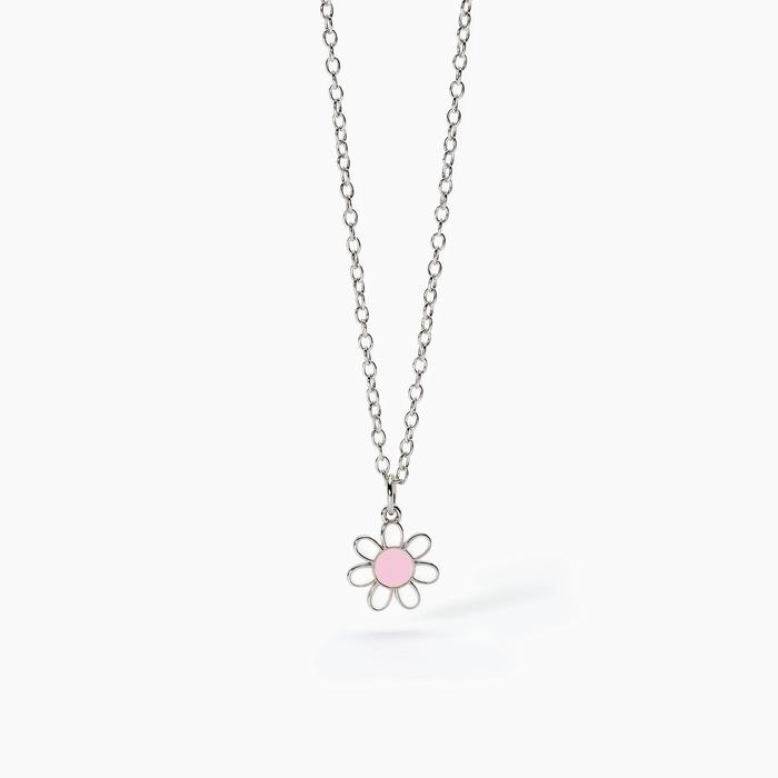 Girocollo in argento con margherita DAISY