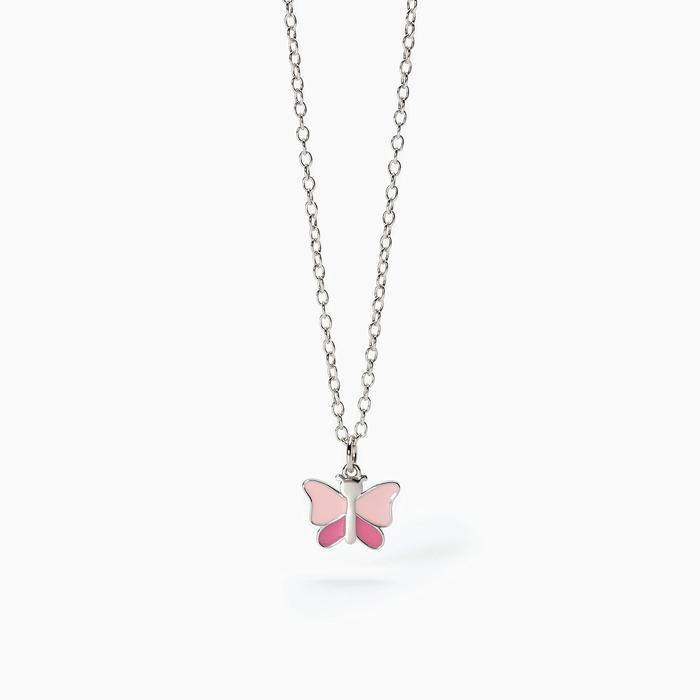 Girocollo in argento con farfalla BUTTERFLY