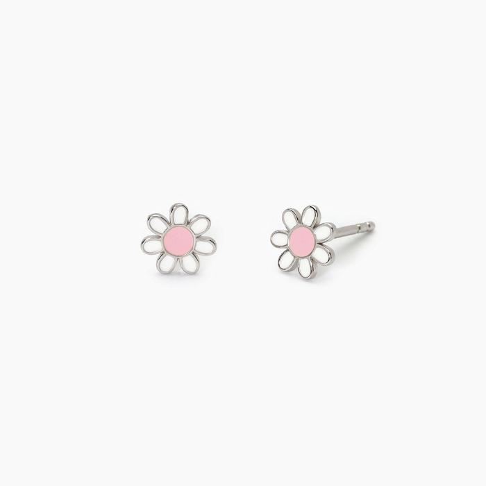 Orecchini in argento con margheritina DAISY