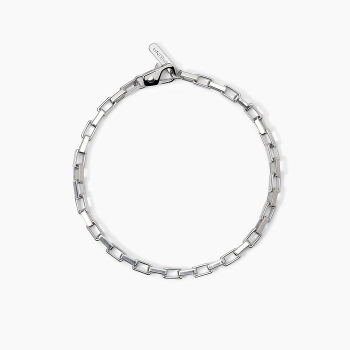 Bracciale in argento con catena allungata EVERY DAY