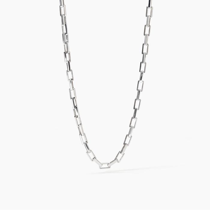 Collier en argent à chaîne allongée EVERY DAY