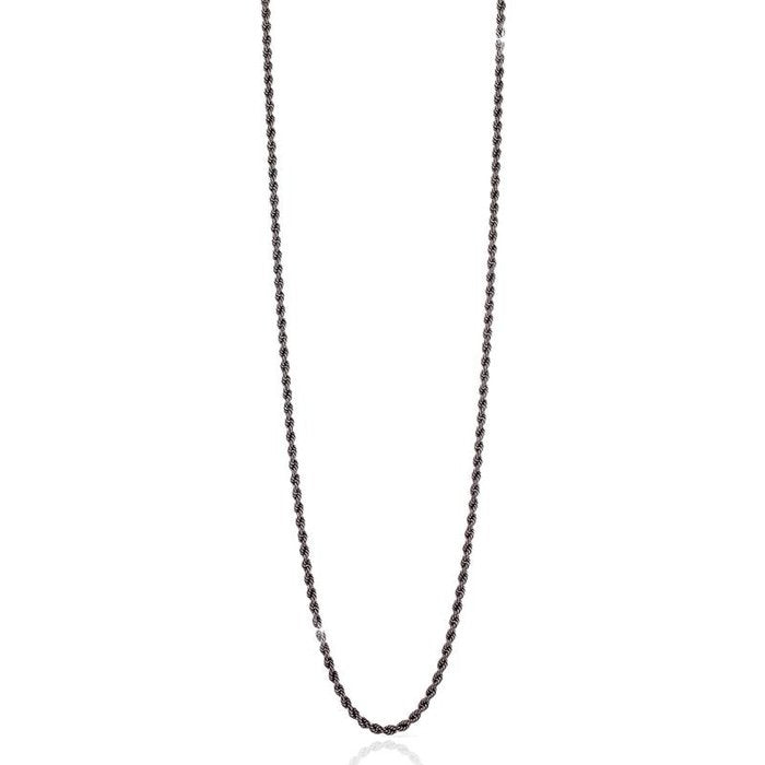 Collana in bronzo nero