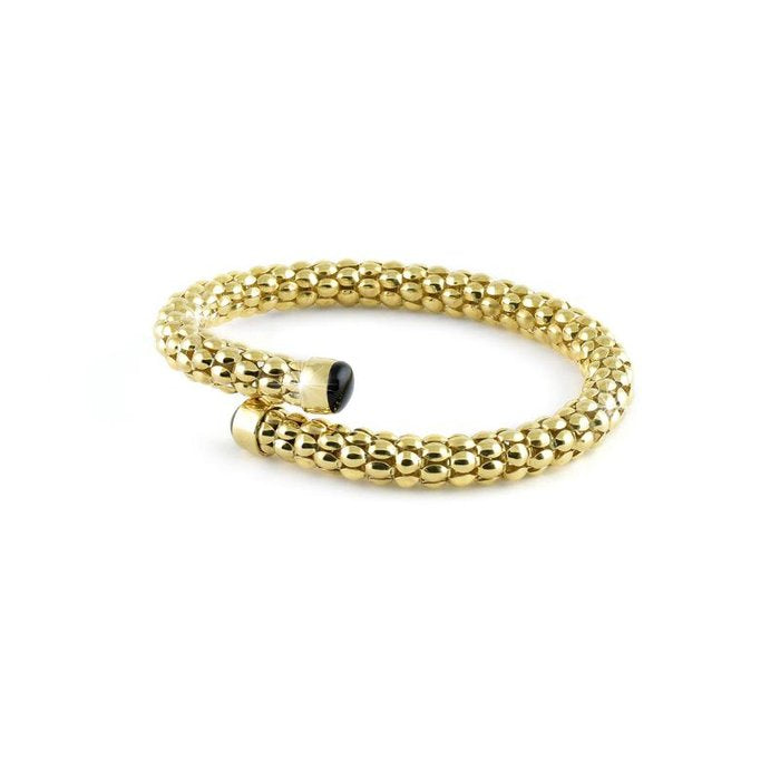 Bracciale in bronzo dorato