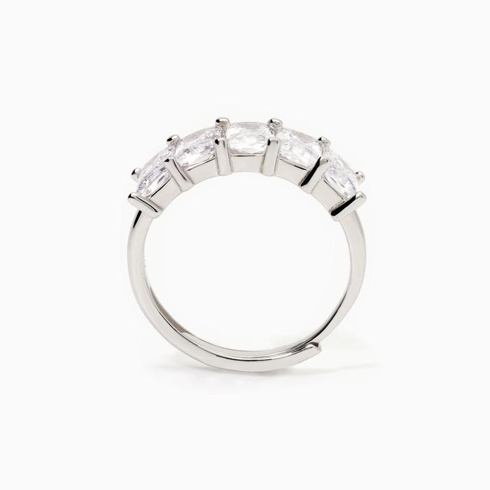 Bague femme en argent avec zircone Valentina