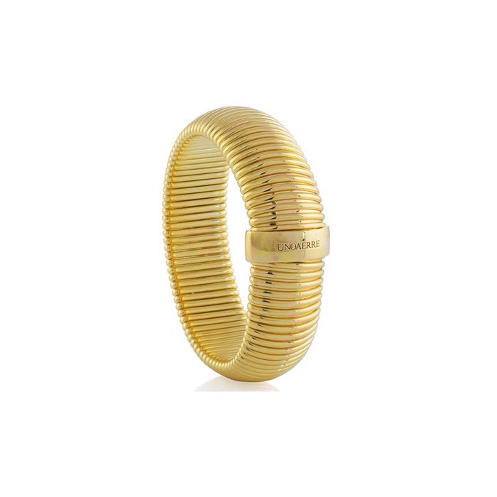 Tubogas gilded bronze bracelet