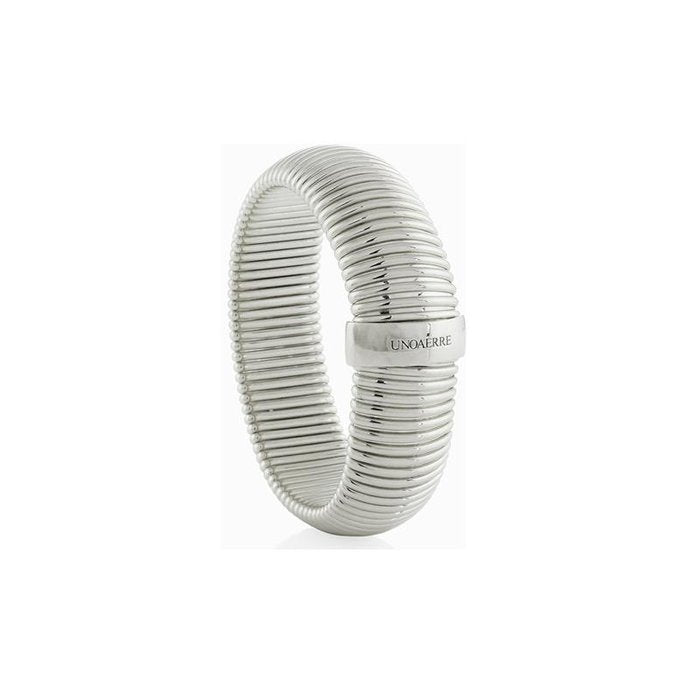 Bracciale in bronzo argentato Tubogas