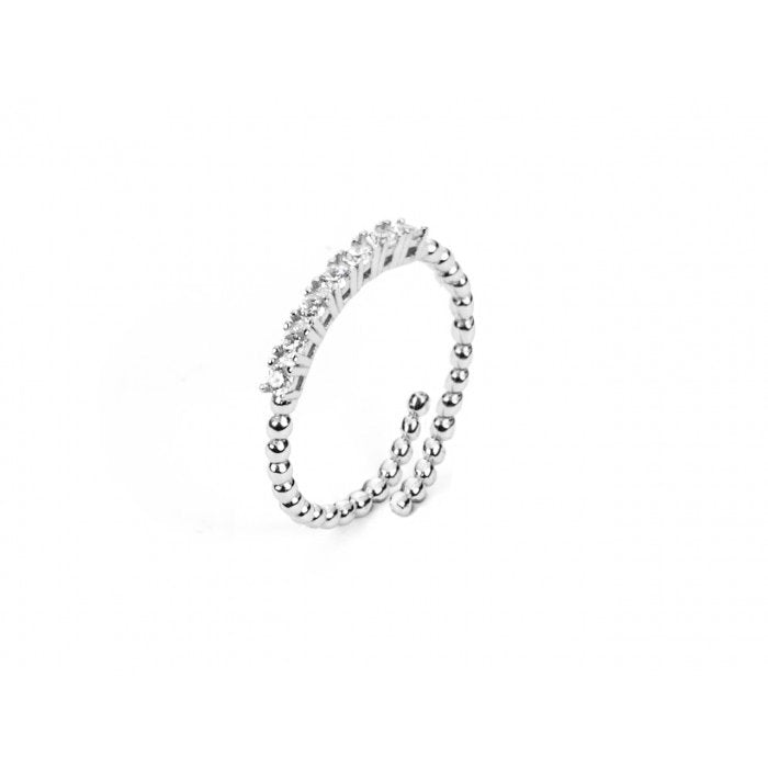 Anello zirconi