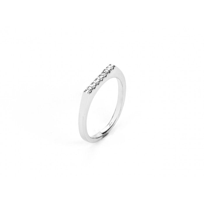 Anello zirconi