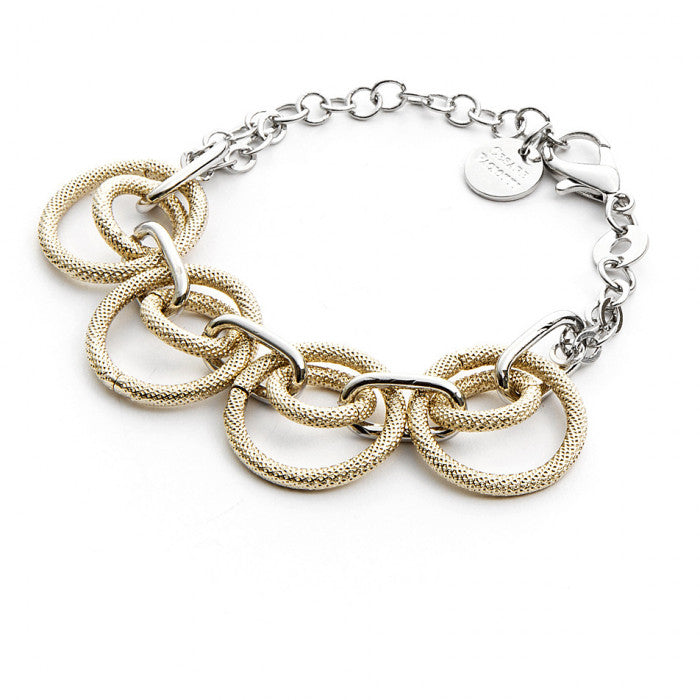 Gold central bracelet