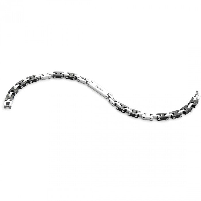 Bicolor plate bracelet
