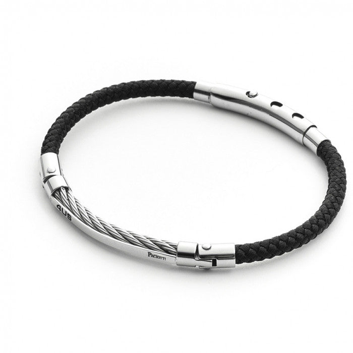 Twisted cord bracelet